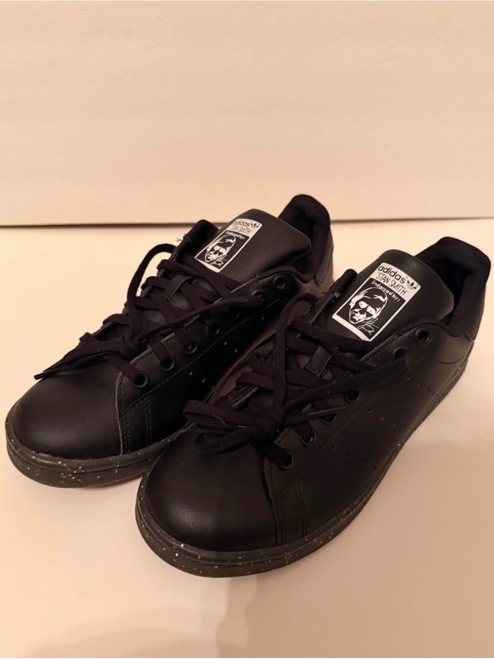 Adidas Stan Smith Collab Shoes – Black – (Women’s 7 / 5.5Y)